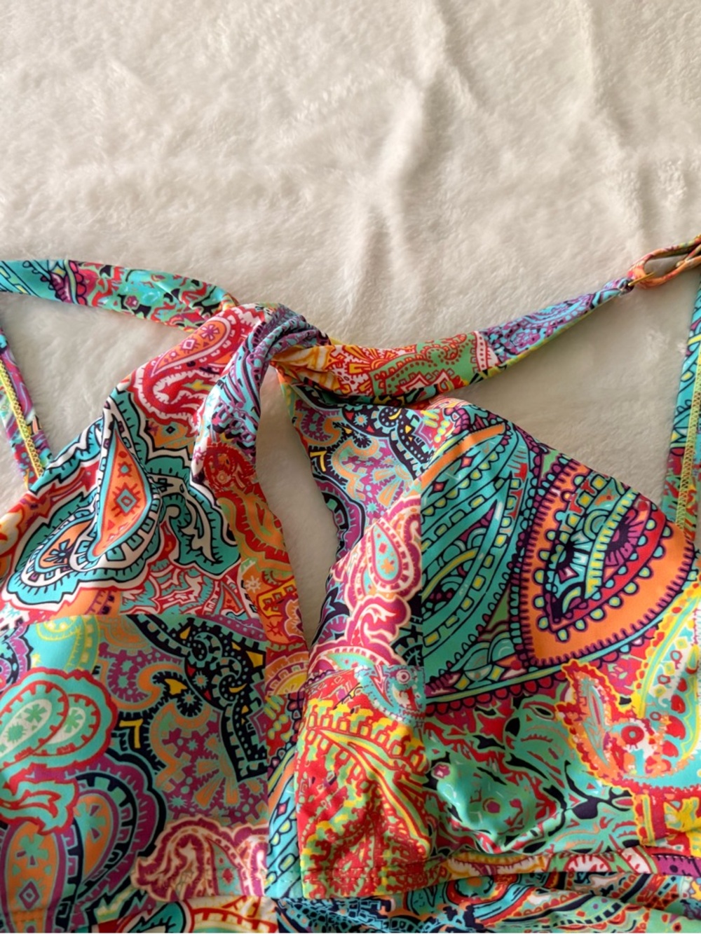 Bleu Rod Beattie Bohemian Paradise 1pc Swimsuit Size 14 - Picture 7 of 10